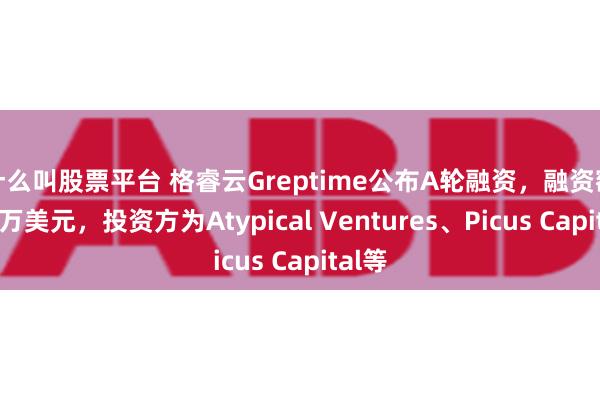 什么叫股票平台 格睿云Greptime公布A轮融资，融资额数百万美元，投资方为Atypical Ventures、Picus Capital等