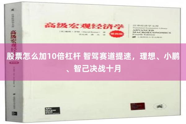 股票怎么加10倍杠杆 智驾赛道提速，理想、小鹏、智己决战十月