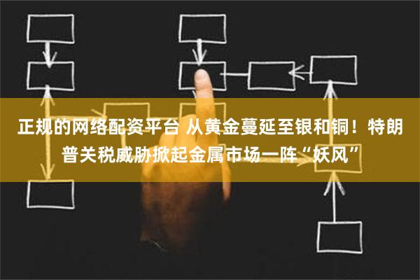 正规的网络配资平台 从黄金蔓延至银和铜！特朗普关税威胁掀起金属市场一阵“妖风”